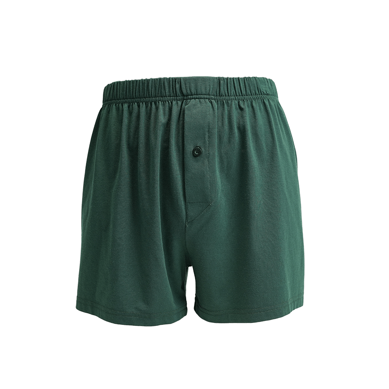 ไม้ไผ่ Viscose Cotton และ Spandex Men's Boxers 