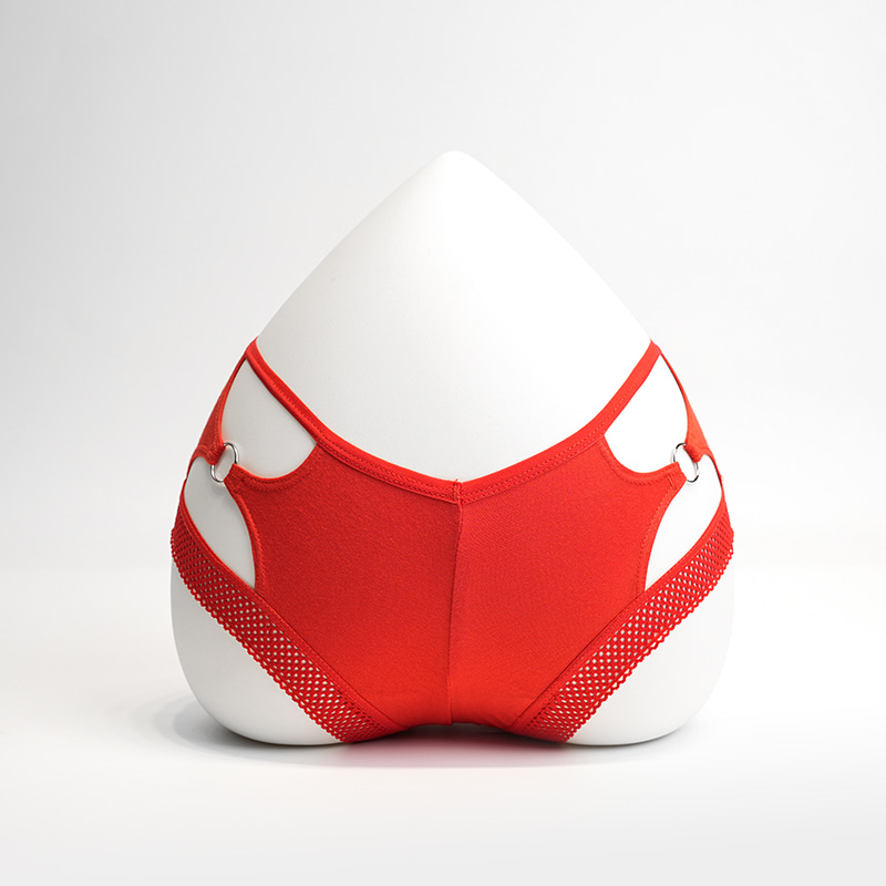 กางเกงแหวนโลหะของผู้หญิง